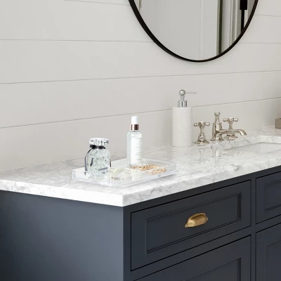 Hastings Home Decorative Acrylic Catchall Tray For Bedroom, Bathroom, And Office Storage - Clear 6 Hastings Home Decorative Acrylic Catchall Tray For Bedroom, Bathroom, And Office Storage - Clear - Image 6