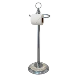 Freestanding Toilet Tissue Holder Chrome/MOP - Nu Steel -Storage Store GUEST 055cf043 0c91 46cc b110 018aa405ca01