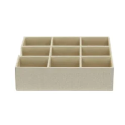 Household Essentials Set Of 2 9-Section Drawer Trays Cream -Storage Store GUEST 0990635a c5c7 46a1 8293 40f64c1cb970