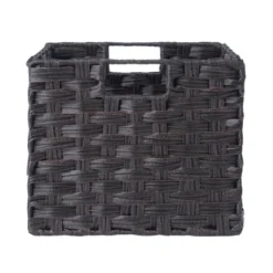 3pc Melanie Woven Fiber 2 Small And 1 Large Basket Set Chocolate - Winsome -Storage Store GUEST 0b683c6a 3dd8 47b2 b7bc 51c0aea721d1 1