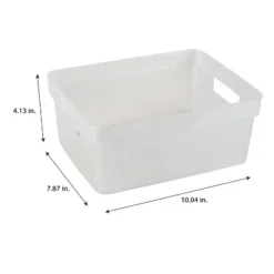 Simplify 3pk Small Glitter Totes Clear 7 Simplify 3pk Small Glitter Totes Clear -Storage Store GUEST 11c7195d 29a3 4c73 94e9 c40970913c3b