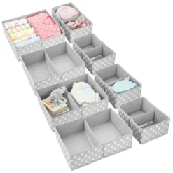 MDesign Fabric Dresser Drawer Storage Organizers, Set Of 8 21 MDesign Fabric Dresser Drawer Storage Organizers, Set Of 8 -Storage Store GUEST 12999111 ab7e 415b 83ea 1dc241aecbd1