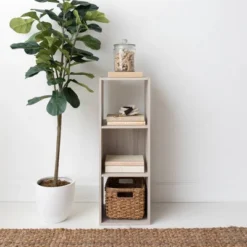 Paxberry Cube Organizer Whitewash - Signature Design By Ashley -Storage Store GUEST 12eca380 50d1 4727 a764 e47a74b1a3d4