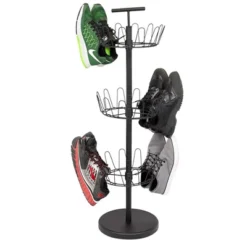 BirdRock Home Internet's Best 3-Tier Metal Shoe Tree (18 Pair) - Black Finish 10 BirdRock Home Internet's Best 3-Tier Metal Shoe Tree (18 Pair) - Black Finish -Storage Store GUEST 13307dbc 63da 4c03 9a33 fd87c2504b0b