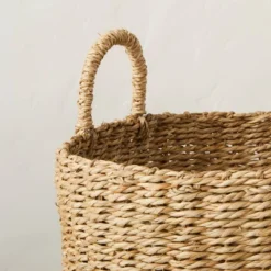 Large Twisted Seagrass Storage Basket - Hearth & Hand™ With Magnolia 5 Large Twisted Seagrass Storage Basket - Hearth & Hand™ With Magnolia -Storage Store GUEST 13ac1fab 4281 45dc 8aa0 433581076183