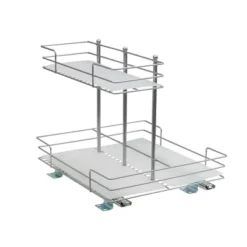 Household Essentials Double-Sided Pantry Organizer Nickel -Storage Store GUEST 145d6230 736d 4f82 9471 19ce8c3aced0