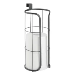 MDesign Metal Over The Tank Toilet Tissue Paper Roll Holder -Storage Store GUEST 146f754b d7ba 42e4 9084 fb3a6827cef1