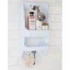 Flexi Shower Caddy Shelf White - Bath Bliss