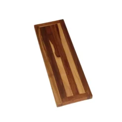 29"x2" Eleganto Teak Wood Bathtub Storage Caddy Natural - EcoDecors -Storage Store GUEST 1a585a72 9cd1 4df7 89d4 65a42c8080b9