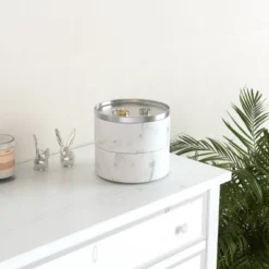 Tesora Jewelry Box White - Umbra -Storage Store GUEST 1a82988f 3fe0 4901 8085 ae8b2c356dd7