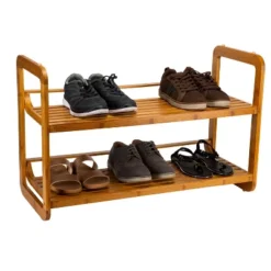 Organize It All 2 Tier Stackable Shoe Rack Lohas Collection 6 Organize It All 2 Tier Stackable Shoe Rack Lohas Collection -Storage Store GUEST 2301f45f d18e 4687 a2a6 57d65995fdb5