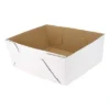 O'Creme White 2-Piece Window Cake Box