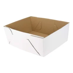 O'Creme White 2-Piece Window Cake Box