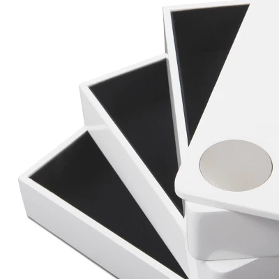 Spindle Jewelry Storage Box White - Umbra 5 Spindle Jewelry Storage Box White - Umbra - Image 5
