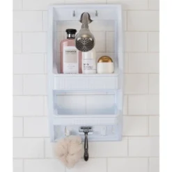 Flexi Shower Caddy Shelf White - Bath Bliss -Storage Store GUEST 2531b573 8bd8 414a ba5c 06d9b7751924