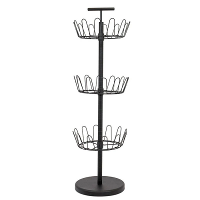 BirdRock Home Internet's Best 3-Tier Metal Shoe Tree (18 Pair) - Black Finish 4 BirdRock Home Internet's Best 3-Tier Metal Shoe Tree (18 Pair) - Black Finish - Image 4