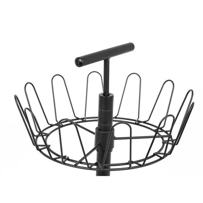 BirdRock Home Internet's Best 3-Tier Metal Shoe Tree (18 Pair) - Black Finish 1 BirdRock Home Internet's Best 3-Tier Metal Shoe Tree (18 Pair) - Black Finish