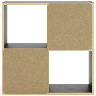 23.82" Langdrew 4 Cube Organizer Black - Signature Design By Ashley 5 23.82" Langdrew 4 Cube Organizer Black - Signature Design By Ashley - Image 5