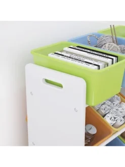 Year Color White Toy Cubes Storage Organizer For Kids, Classroom, Playroom, Daycare, Nursery With 9 Colorful Storage Bins -Storage Store GUEST 29895f32 9993 411c ab3a 4111ec8a46d4
