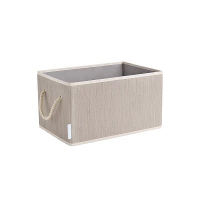 WeThinkStorage 2pk 20L Foldable Organizing Storage Bin With Rope Handle 6 WeThinkStorage 2pk 20L Foldable Organizing Storage Bin With Rope Handle - Image 6