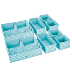 MDesign Fabric Drawer And Closet Storage Organizer, Set Of 8 -Storage Store GUEST 2e0045fe e40d 4d31 906b dffc48de88d6