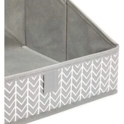 Juvale 3 Pack Non Woven Baskets, Closet Organization Bins For Home Storage (Grey, 11.4 X 11.4 X 7.9 In) -Storage Store GUEST 3047a841 06c0 42f3 8550 424ca8e0b486