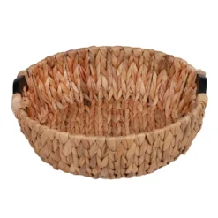 Honey-Can-Do 3pc Round Natural Baskets Wood -Storage Store GUEST 33867bc9 785b 4db8 b619 9d6b83fa1946