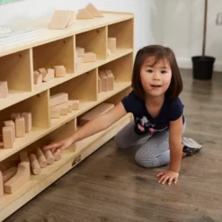 ECR4Kids Mobile Block Storage Unit, Large, Classroom Furniture, Natural -Storage Store GUEST 34d42eae 40cc 4d13 8269 d5edc2c88ebd