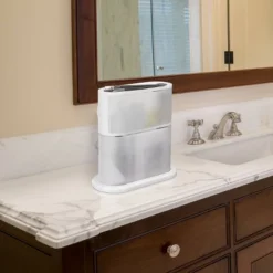 Two Tier Swivel Base Bath Storage - Polder -Storage Store GUEST 35fdf396 e792 4721 95eb 28c03faac698