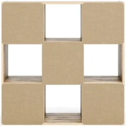 35.43" Piperton 9 Cube Organizer Natural - Signature Design By Ashley -Storage Store GUEST 37fc8b5a ae3f 4183 9742 d19811a6be9e