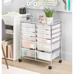 Whitmor 12 Drawer Storage Cart White -Storage Store GUEST 3b7785cf 9788 42e3 9eb8 84b5aa6ac6f4