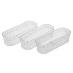 Sterilite 13538608 Narrow Storage Trays With Sturdy Banded Rim And Textured Bottom For Desktop And Drawer Organizing, Clear (24 Pack) 5 Sterilite 13538608 Narrow Storage Trays With Sturdy Banded Rim And Textured Bottom For Desktop And Drawer Organizing, Clear (24 Pack) -Storage Store GUEST 3bc5a88b 70d2 46d5 8e16 0dd6033c462b