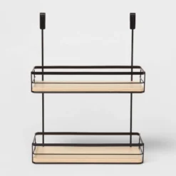 Over The Cabinet Tiered Shelves With Wood - Brightroom™ -Storage Store GUEST 3d8b1093 ba4e 4693 b10d 6c7afcc98310