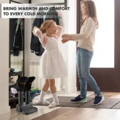 Costway 2-Shoe Electric Shoe Dryer Warmer Portable Adjustable Boots Socks Gray -Storage Store GUEST 4028aac3 3887 458d bbf3 8a4e2a226547