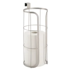 MDesign Metal Over The Tank Toilet Tissue Paper Roll Holder -Storage Store GUEST 44878867 8e6d 4148 9340 275290fe4889