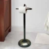 Freestanding Toilet Tissue Holder Bronze - Nu Steel
