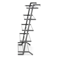 Whitmor 5 Tier Leaning Shoe Rack Black -Storage Store GUEST 45f41fbf a181 4c9b b1c3 6f0a2d25c1b4
