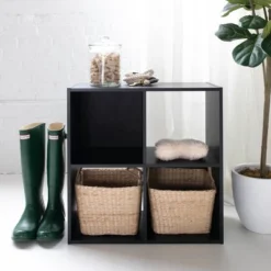 23.82" Langdrew 4 Cube Organizer Black - Signature Design By Ashley 8 23.82" Langdrew 4 Cube Organizer Black - Signature Design By Ashley -Storage Store GUEST 4bab4c79 6fd4 4323 9fb4 ecad0e1e81d4