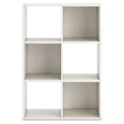 35.43" Aprilyn Six Cube Organizer White - Signature Design By Ashley -Storage Store GUEST 4bcc83d6 8739 4af1 8c0f 9151d557957a