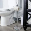 Freestanding Toilet Tissue Holder Chrome/Ice - Nu Steel