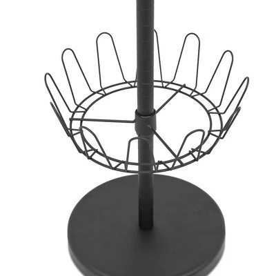BirdRock Home Internet's Best 3-Tier Metal Shoe Tree (18 Pair) - Black Finish 3 BirdRock Home Internet's Best 3-Tier Metal Shoe Tree (18 Pair) - Black Finish - Image 3