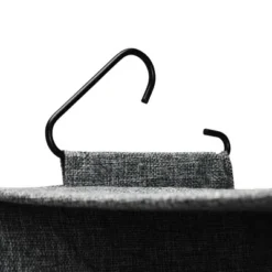 Household Essentials 4 Pocket Wide Organizer With Hangbar Graphite -Storage Store GUEST 5856f2cd 9e17 42fb b0bc cdef7a1b3b80