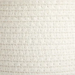 Farmlyn Creek 3-Pack Round Cotton Woven Baskets For Storage, White Home Organizers (3 Sizes) -Storage Store GUEST 5ba2e442 5854 4b31 b634 fdc4545bdec5