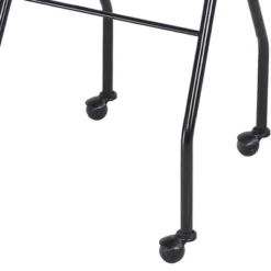 PureSana Chromium Professional Foldaway Portable Rolling Salon Service Tray With Adjustable Height And Rubber Caster Wheels, Black 7 PureSana Chromium Professional Foldaway Portable Rolling Salon Service Tray With Adjustable Height And Rubber Caster Wheels, Black -Storage Store GUEST 5ccf3d84 df46 4fb0 9d31 0a292c19e01b
