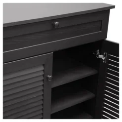 Harding Shoe - Storage Cabinet - Espresso - Baxton Studio -Storage Store GUEST 60ca30a6 5c93 4b0e 86a3 9eb2a5fbdfce