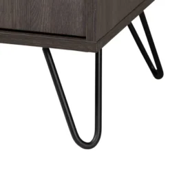 Baldor Wood 3 Door Shoe Cabinet Dark Brown - Baxton Studio -Storage Store GUEST 64b553b4 6370 43e7 941a acce43a6049d