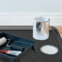 All Weather Boot Tray - Medium Water Resistant Plastic Utility Shoe Mat For Indoor And Outdoor Use In All Seasons By Stalwart (Set Of Two, Dark Grey) 11 All Weather Boot Tray - Medium Water Resistant Plastic Utility Shoe Mat For Indoor And Outdoor Use In All Seasons By Stalwart (Set Of Two, Dark Grey) -Storage Store GUEST 6b363844 ea4c 4164 807c 22c6c2d14834