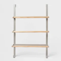 Over The Door Tiered Towel Rack With Wood - Brightroom™ -Storage Store GUEST 715ad468 f41d 493b a4c1 eb32308150cb