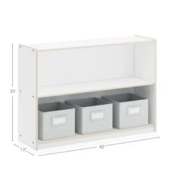 Guidecraft EdQ 2-Shelf Open Storage - 30" -Storage Store GUEST 71dcc5cb 4871 4829 b79c 789dd801a4eb