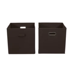 Household Essentials 2pc 12" X 13" Fabric Storage Bin Set 8 Household Essentials 2pc 12" X 13" Fabric Storage Bin Set -Storage Store GUEST 74c13fa2 3ad8 4ee1 973b b8c8a4d87c82